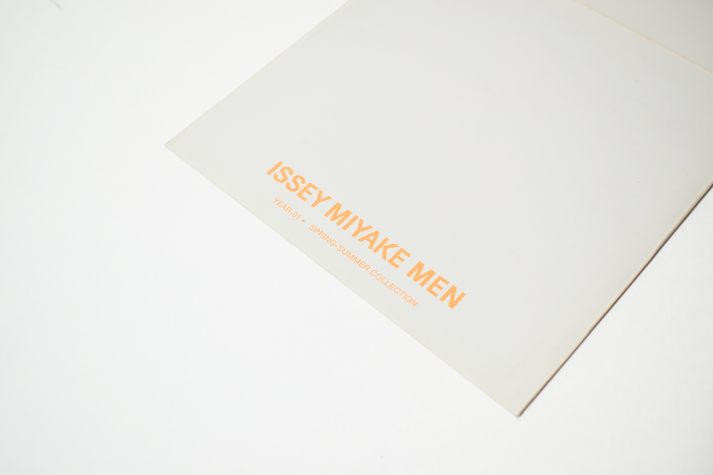 TDR™ Issey Miyake Private Show Invitation Milan 2000