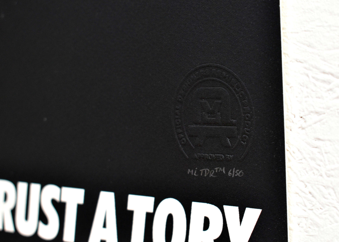 Never Trust a Tory - Screenprint