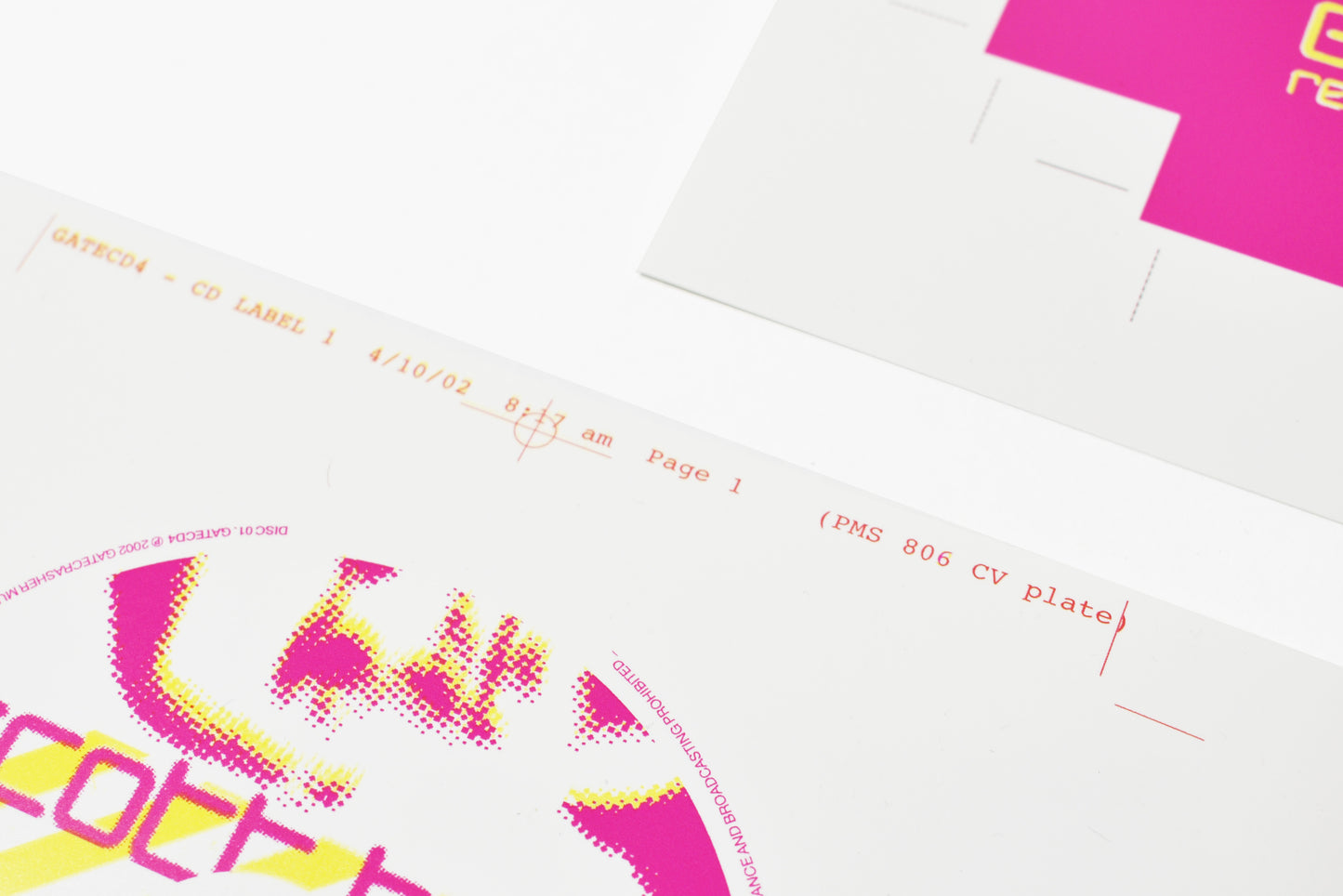 Gatecrasher -  Resident Transmission CD - Printers Proofs