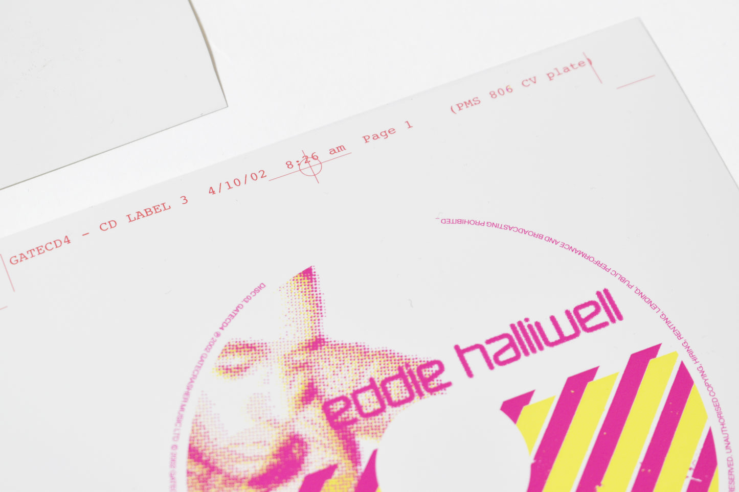 Gatecrasher -  Resident Transmission CD - Printers Proofs