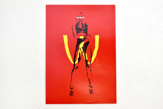 Mac Wanker - A3 Litho Print