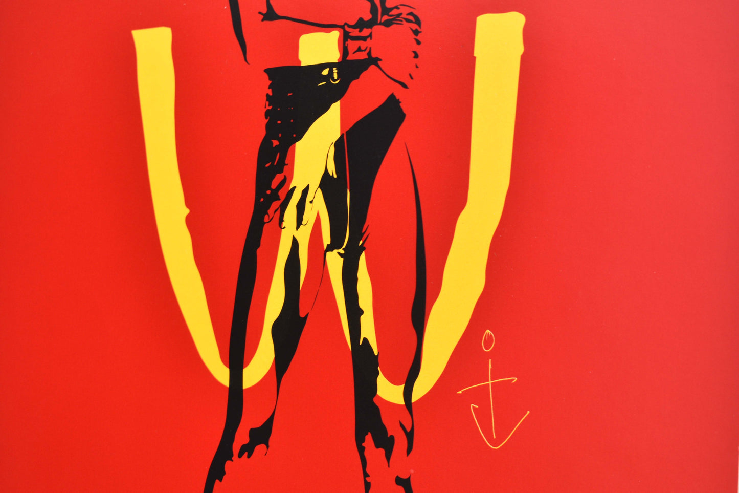 Mac Wanker - A3 Litho Print