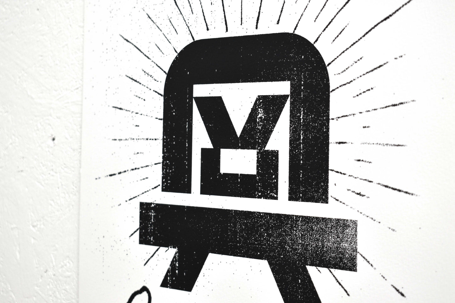 Come Home to Croydon Exhibition - Promo Screenprint