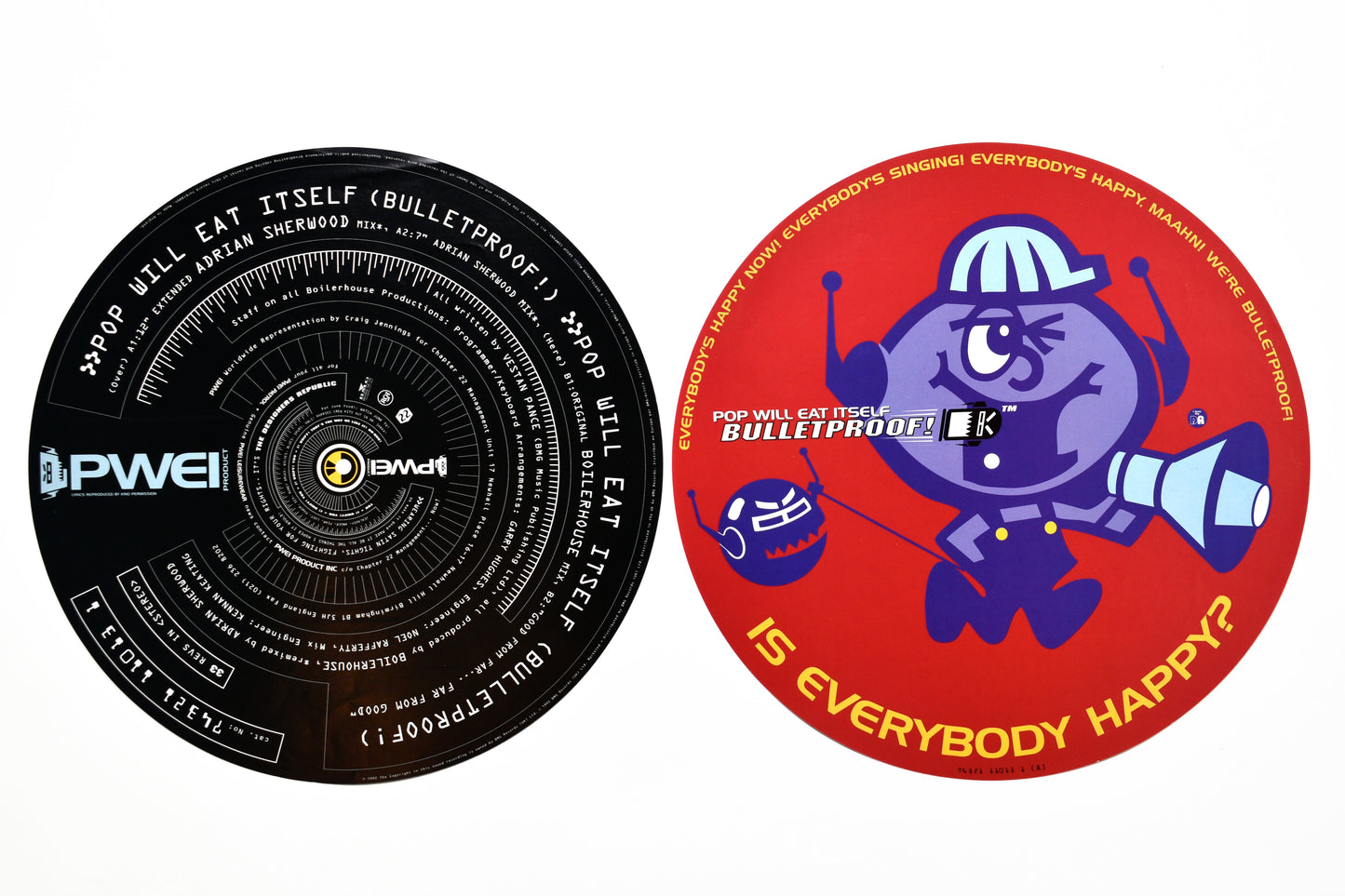 Pop Will Eat Itself - 12" Picture Disc - Printers Proofs