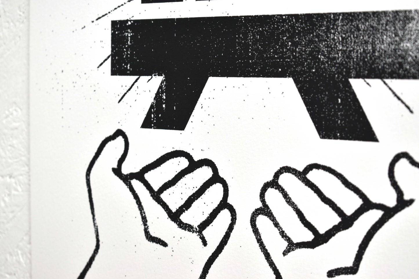 Come Home to Croydon Exhibition - Promo Screenprint