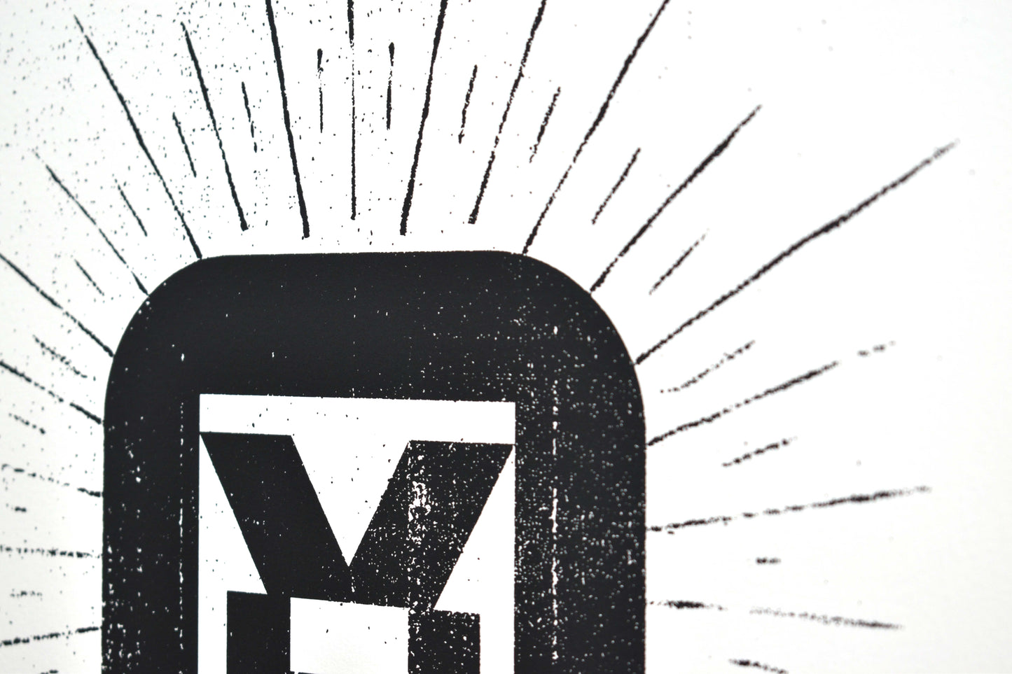 Come Home to Croydon Exhibition - Promo Screenprint