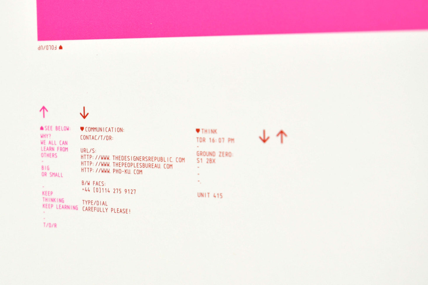 Angryman™ V.07’ Spot UV Litho Print - Pink