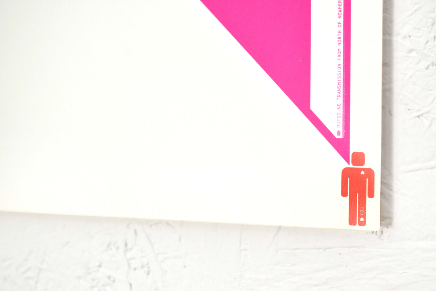 Angryman™ V.07’ Spot UV Litho Print - Pink