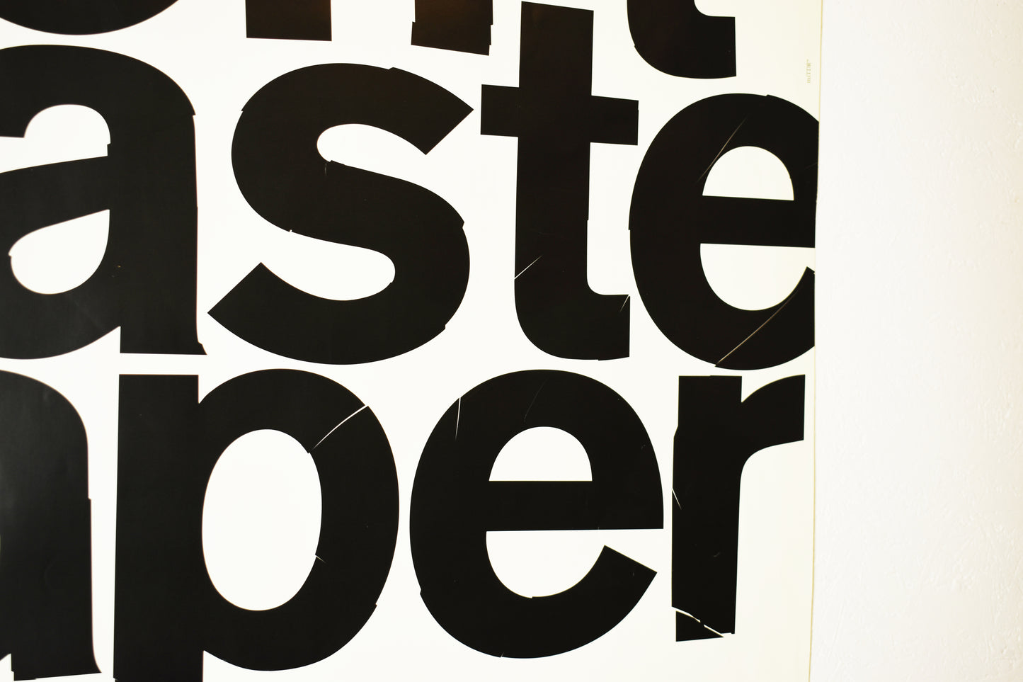 Don’t Waste Paper On Small Ideas / Evolutionprint Promo Print