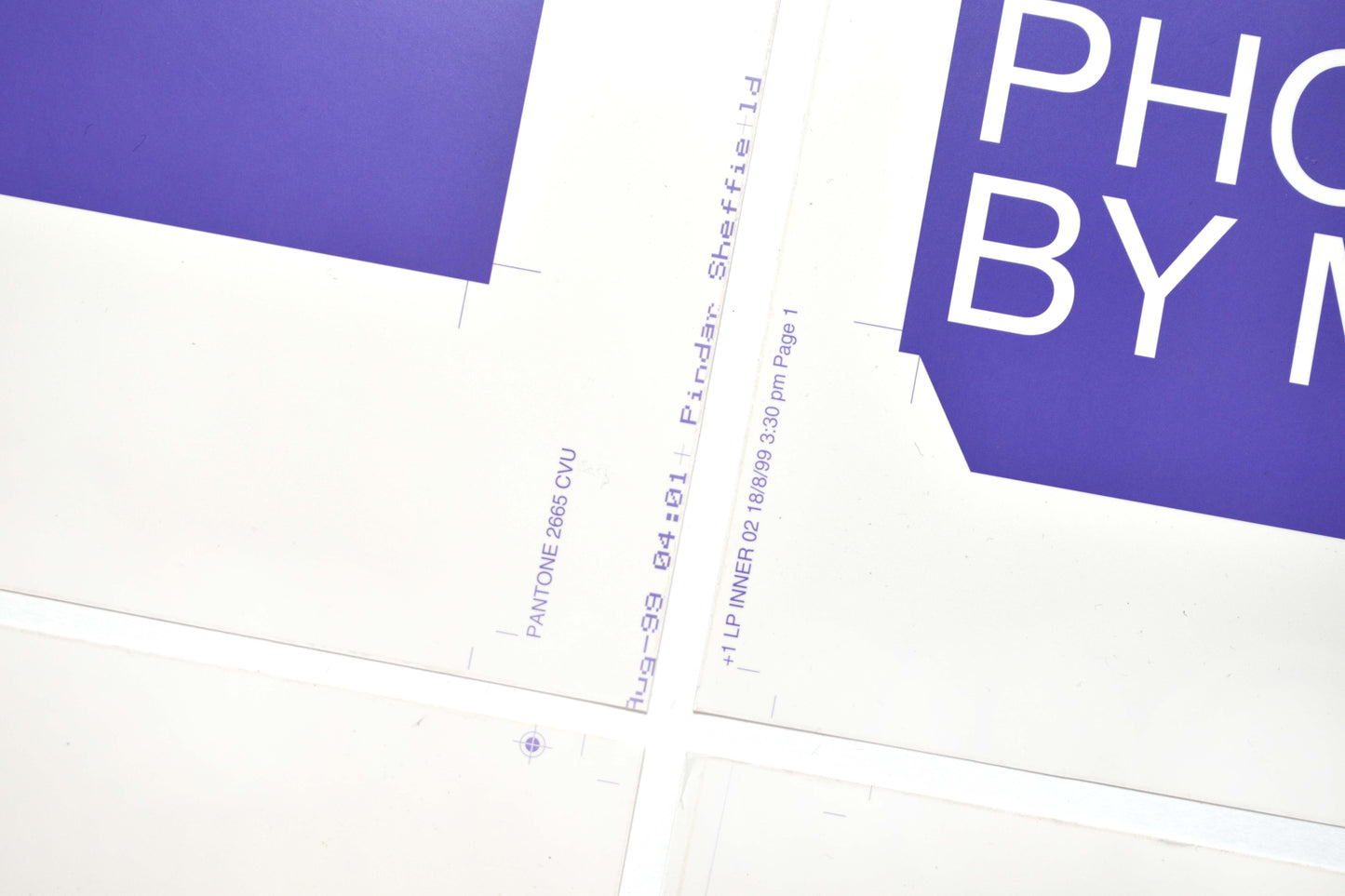 Warp10+3 Classics 89-92 Disc 1, Warp 10+1 Influences Disc 2-4 - Set of 4 Printers Proofs