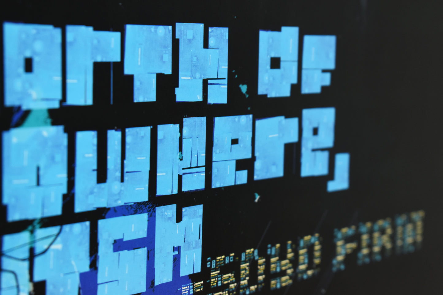 North of Nowhere, Bitch - A3 Lithoprint