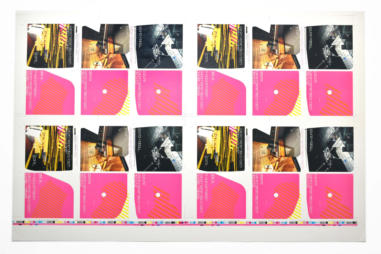 Gatecrasher - Disco-tech CD Booklet - Double Sided Printers Proof