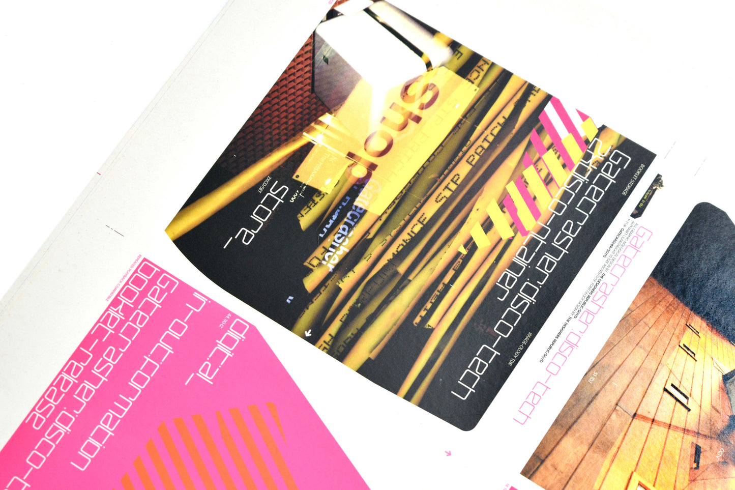 Gatecrasher - Disco-tech CD Booklet - Double Sided Printers Proof