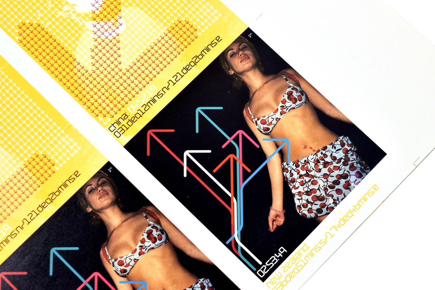 Gatecrasher - Global Sound System CD Booklet Inner Pages Double Sided - Printers Proof