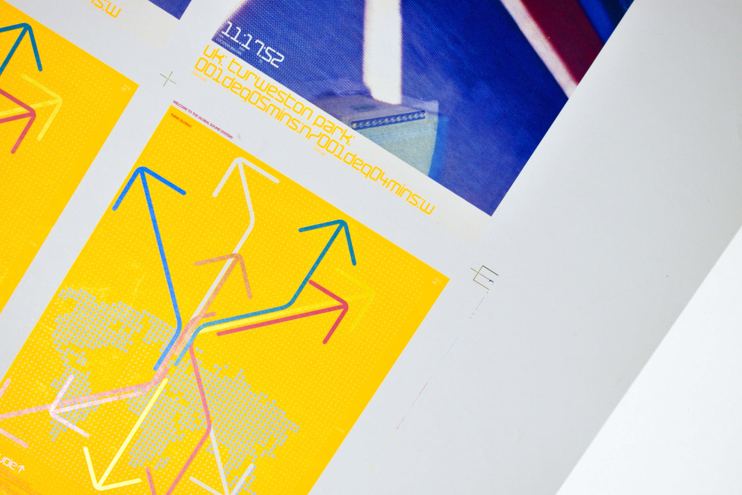 Gatecrasher - Global Sound System CD Booklet Inner Pages Double Sided - Printers Proof