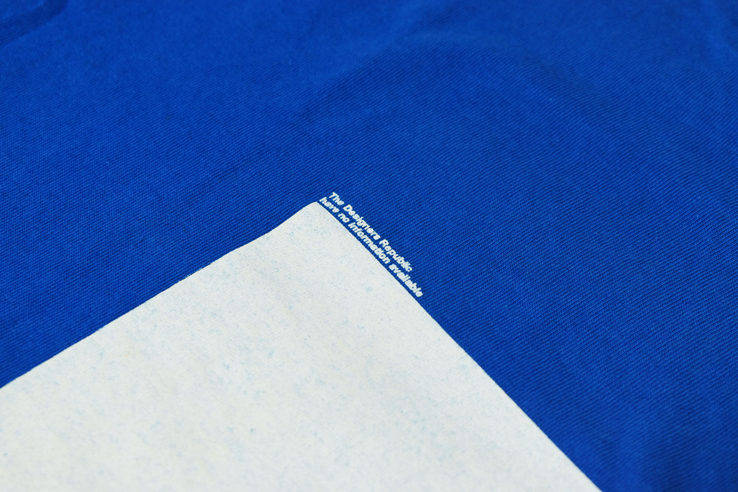 TDR Have No Info Blue Tee