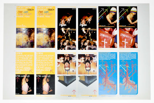 Gatecrasher - Global Sound System CD Booklet Inner Pages Double Sided - Printers Proof