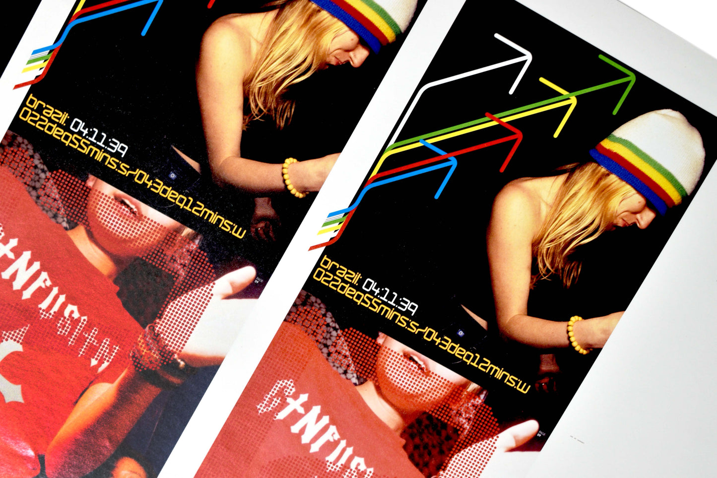 Gatecrasher - Global Sound System CD Booklet Inner Pages Double Sided - Printers Proof