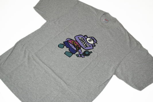 TDR Gun Nuttah! 1995 (Test Print)- Grey T-Shirt