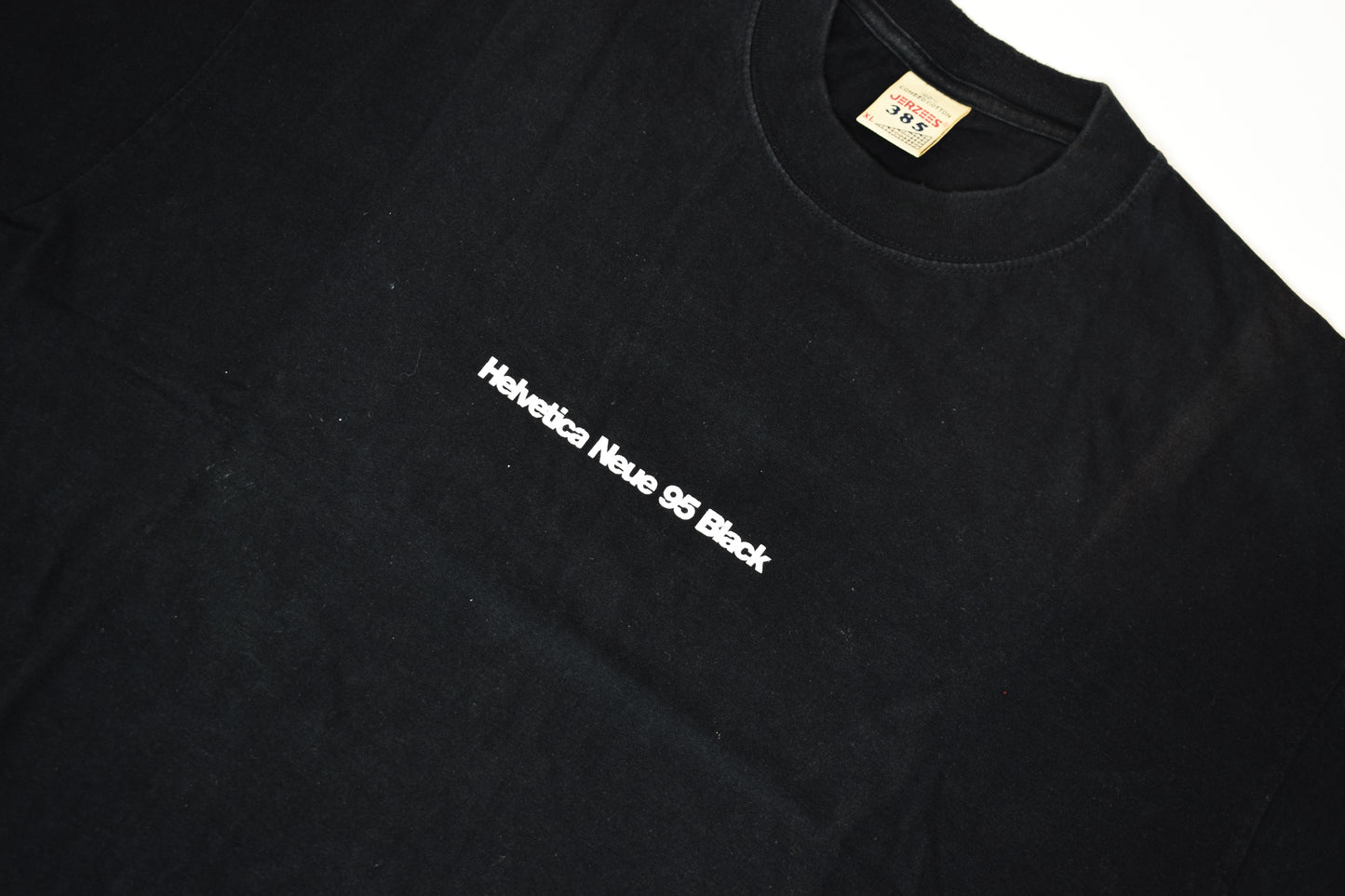 TDR Helvetica Neue 95 Black - T-Shirt