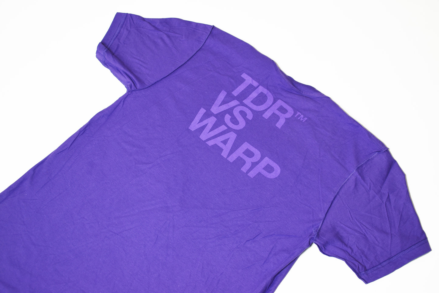 TDR vs Warp Logo Glitch - T-Shirt