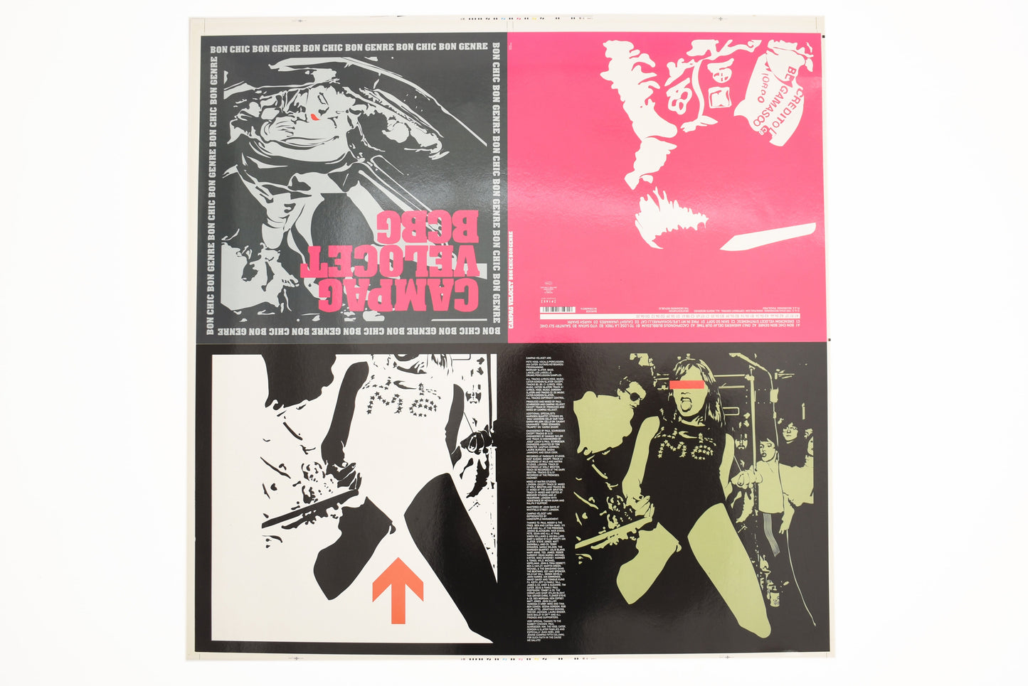 Campag Velocet - Bon Chic Bon Genre Gatefold LP - Printers Proof / Chromalin