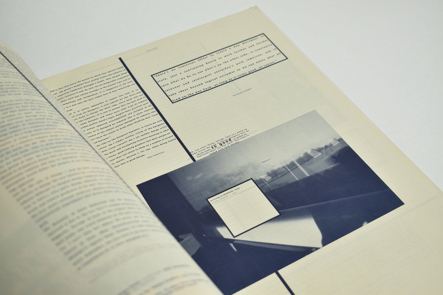 Emigre 29 — TDR™ issue