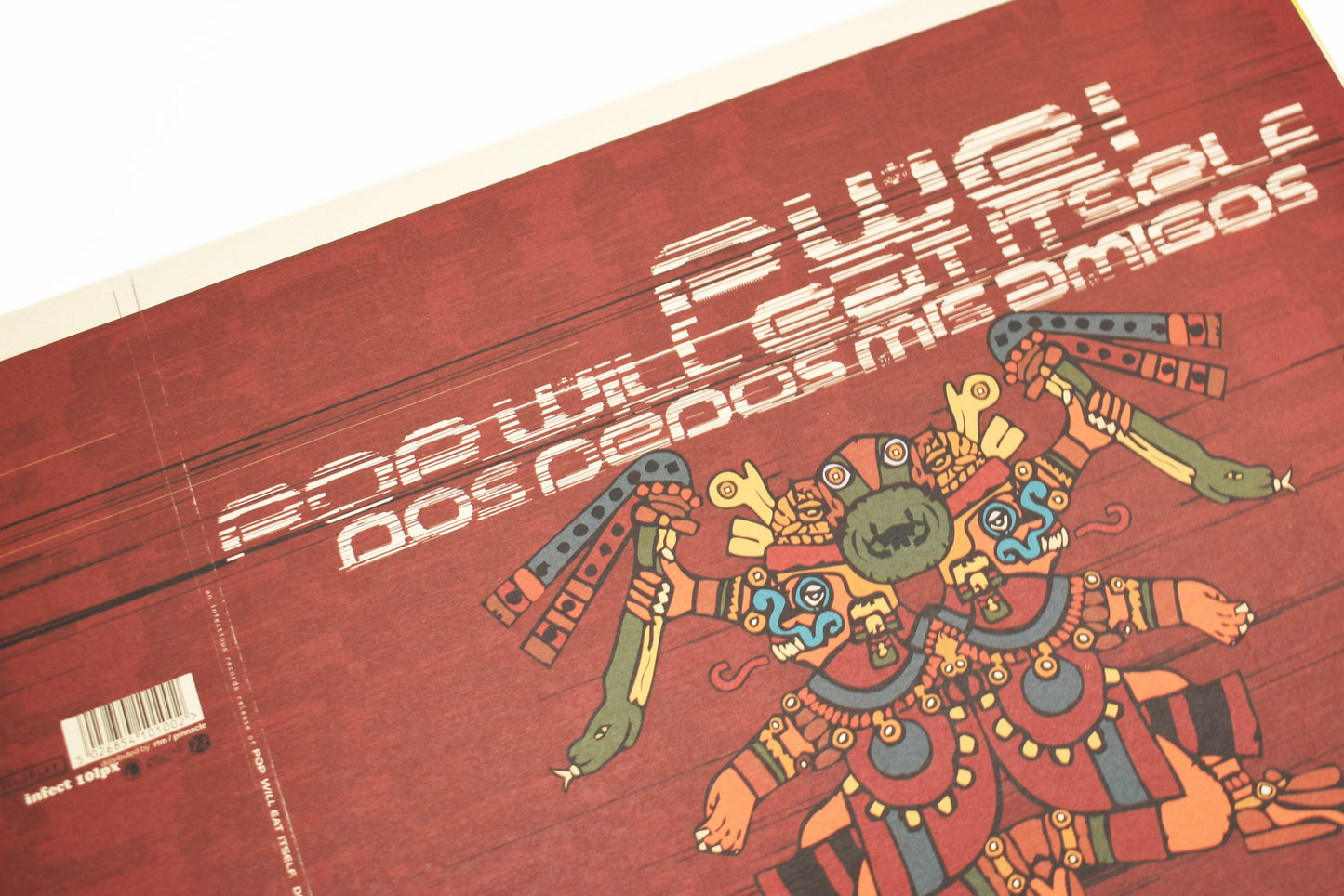 Pop Will Eat Itself - Dos Dedos Mis Amigos - Printers Proof on Reverse Board