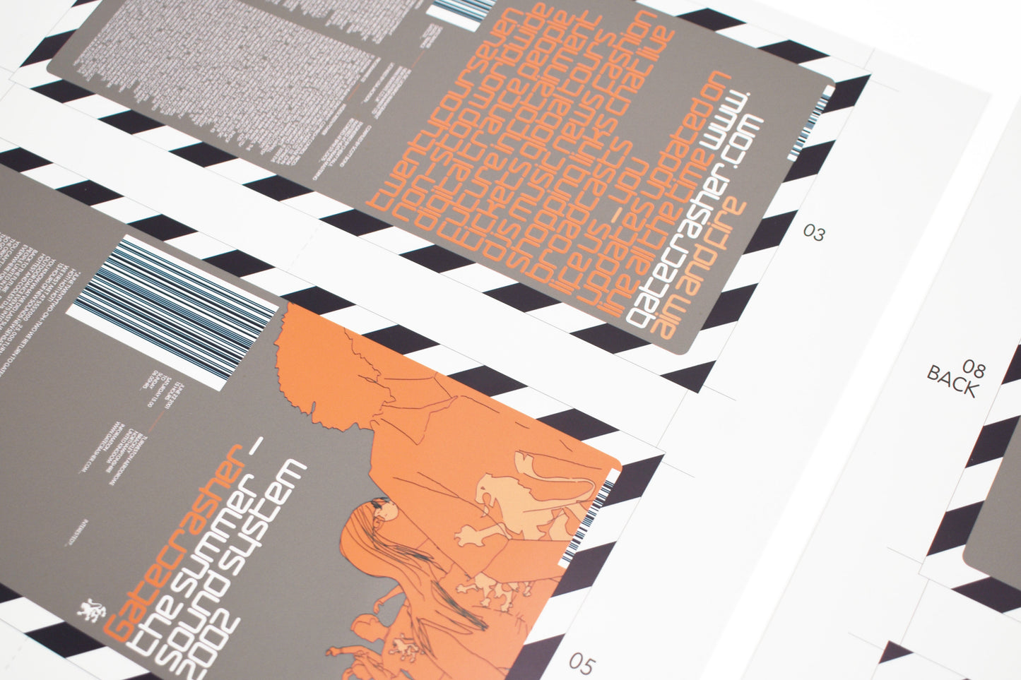 Gatecrasher - Digital Trance Booklet and Inlay - Printers Proof