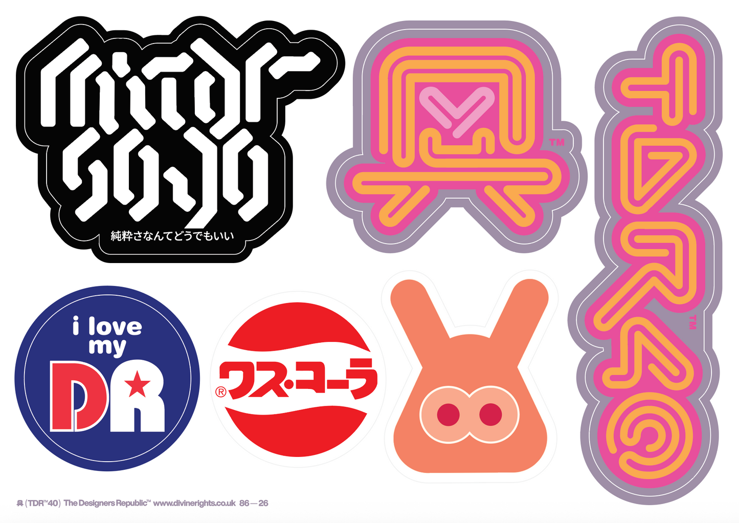 TDR™40 - Vinyl Stickers