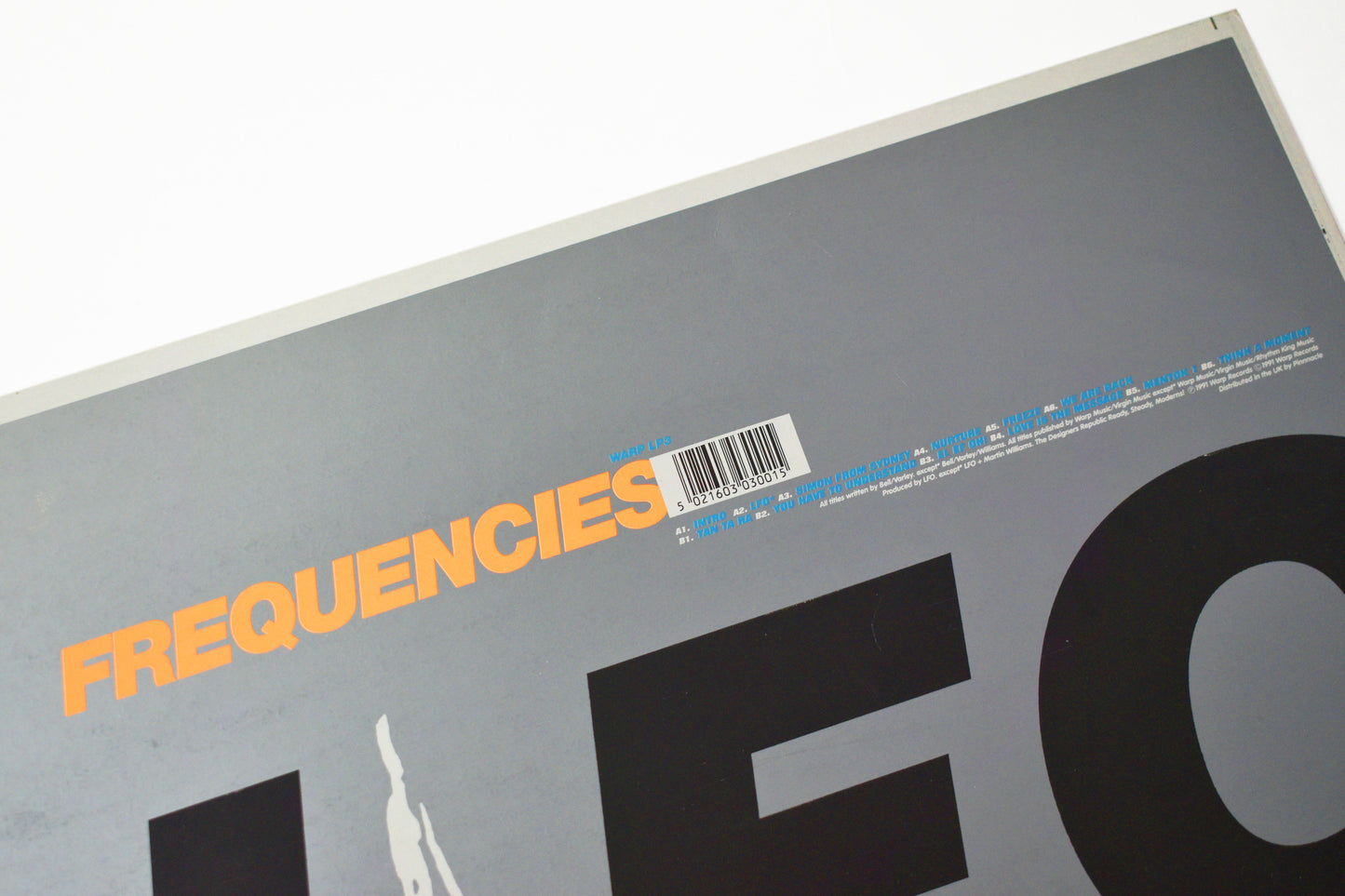 LFO - Frequencies Original Unused Colour way - Printers Proof