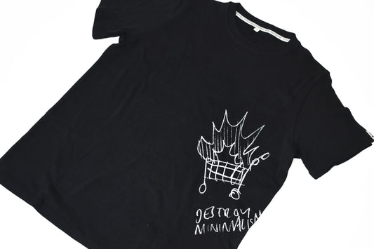 TDR Destroy Minimalism - Black T-Shirt