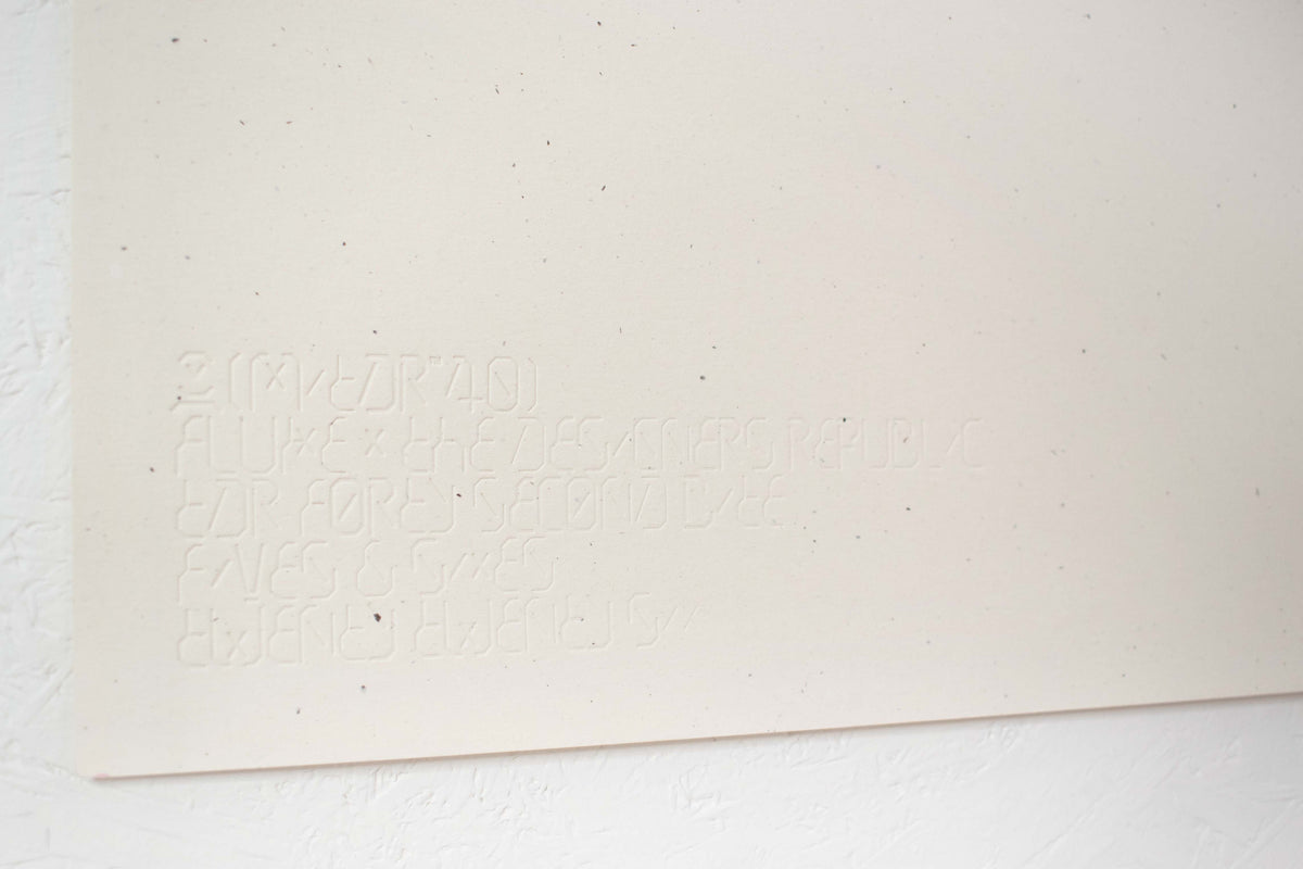 Fluke x TDR™ - The Second Bite - Screenprint