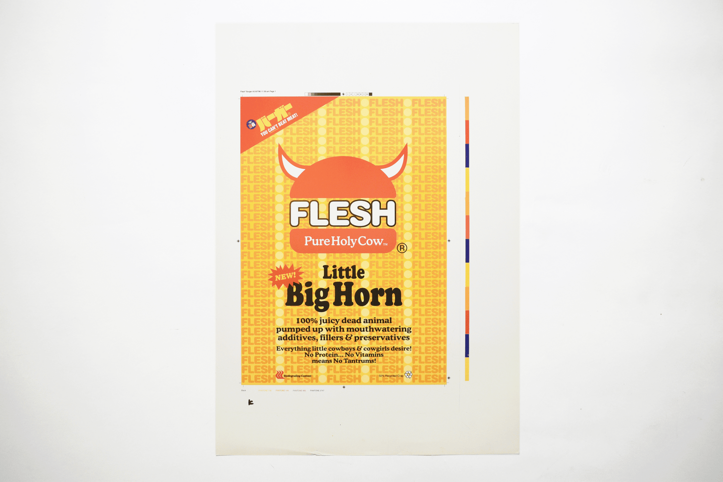 Flesh / Pure Holy Cow - Printers Proof
