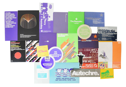 Warp / The Republic Flyers - Jamboree Bag - Mixed Set of 5 Flyers