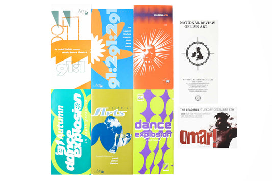 The Leadmill - Arts - Mixed Set of 8 Flyers