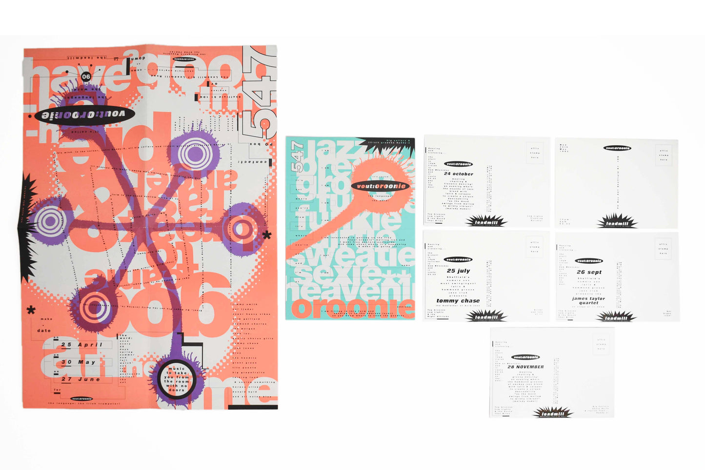 The Leadmill - vout:oroonie - Set of 7 Flyers