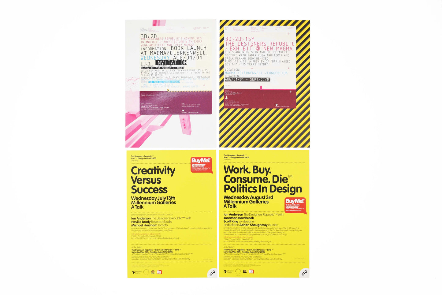 By TDR™ - 3D 2D, SoYo Design Festival - Flyers