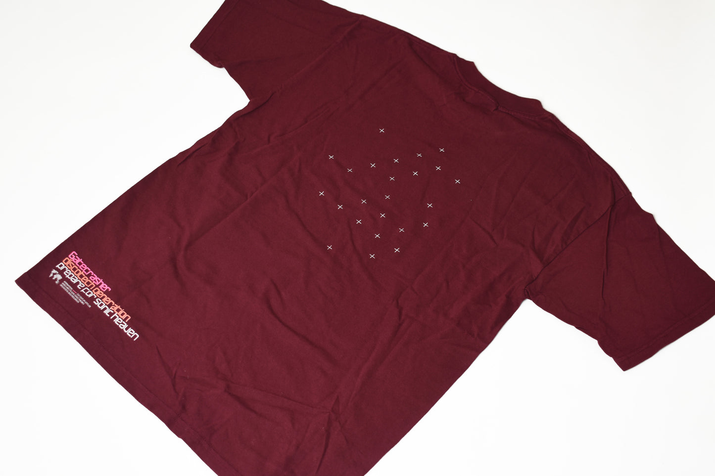 Gatecrasher Disco Tech Generation - Burgundy T-Shirt - 2001