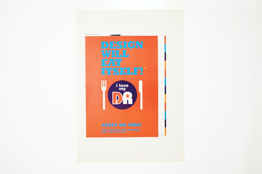 Design Will Eat Itself - Proof Print