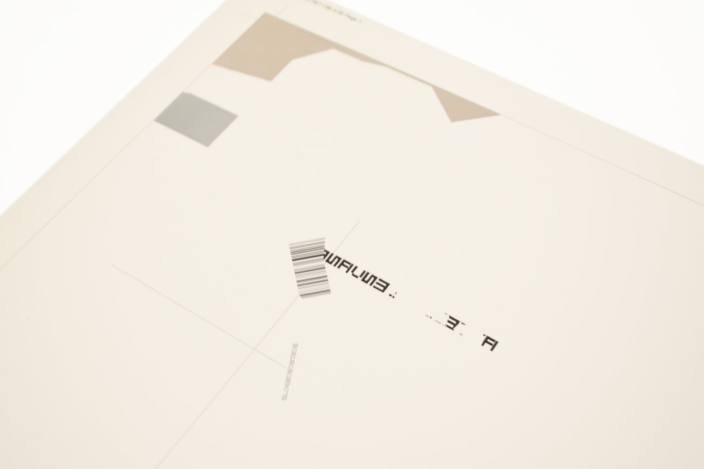 Autechre - Envane Remix 12" Printers Proof / Chromalin