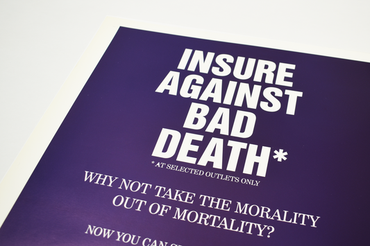 Bank Of Jesus ¥£$ / Insure Against Bad Death - Uncut Double Print