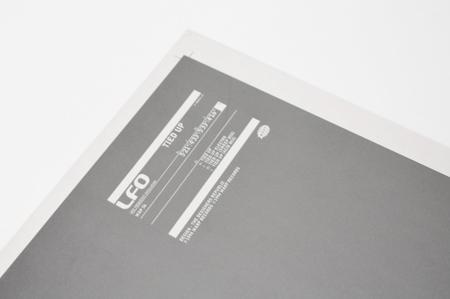 LFO - Tied Up Inner Sleeve - Printers Proof