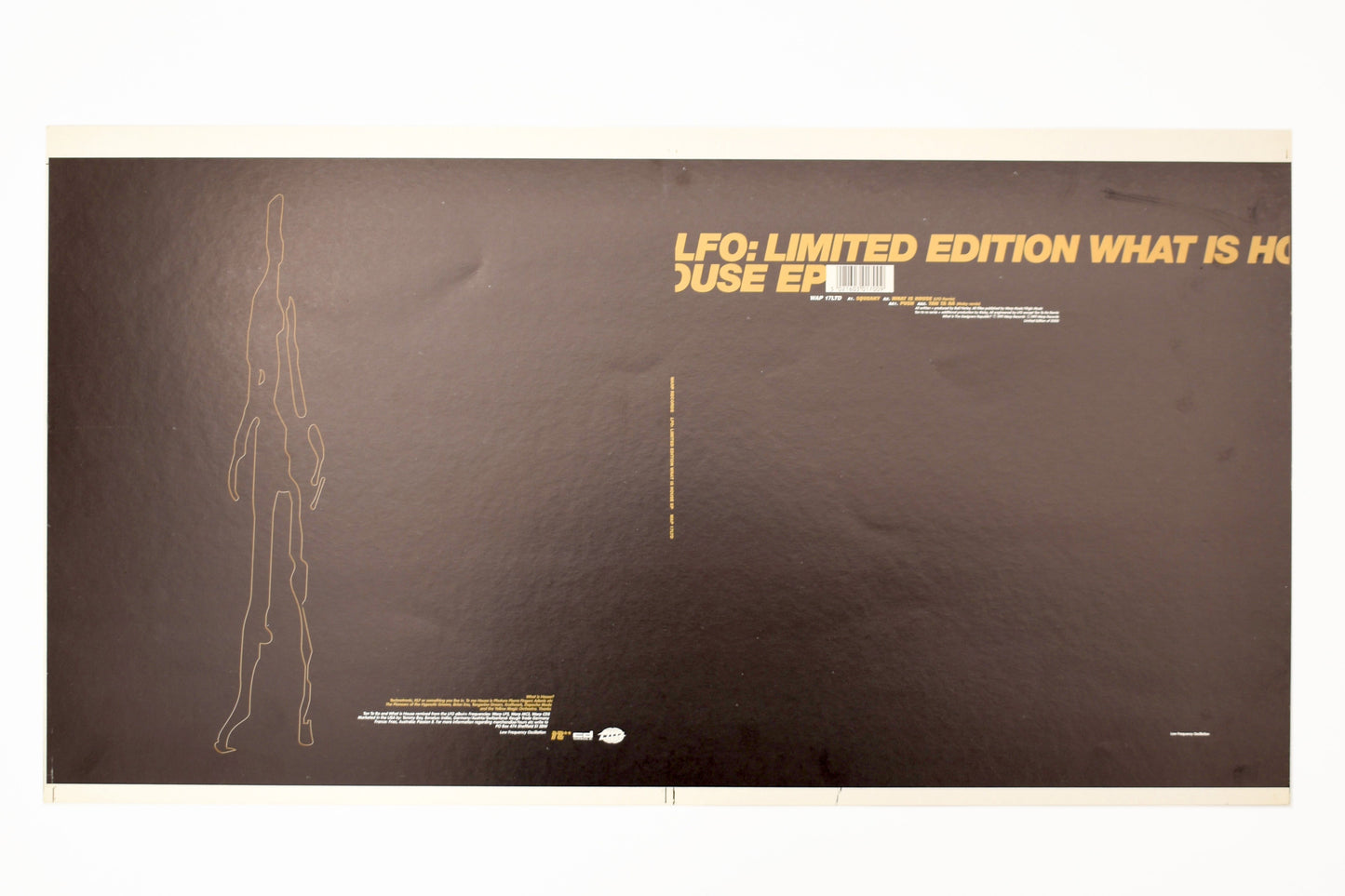 LFO - Limited Edition - What is House? EP Limited Edition - Printers Proof