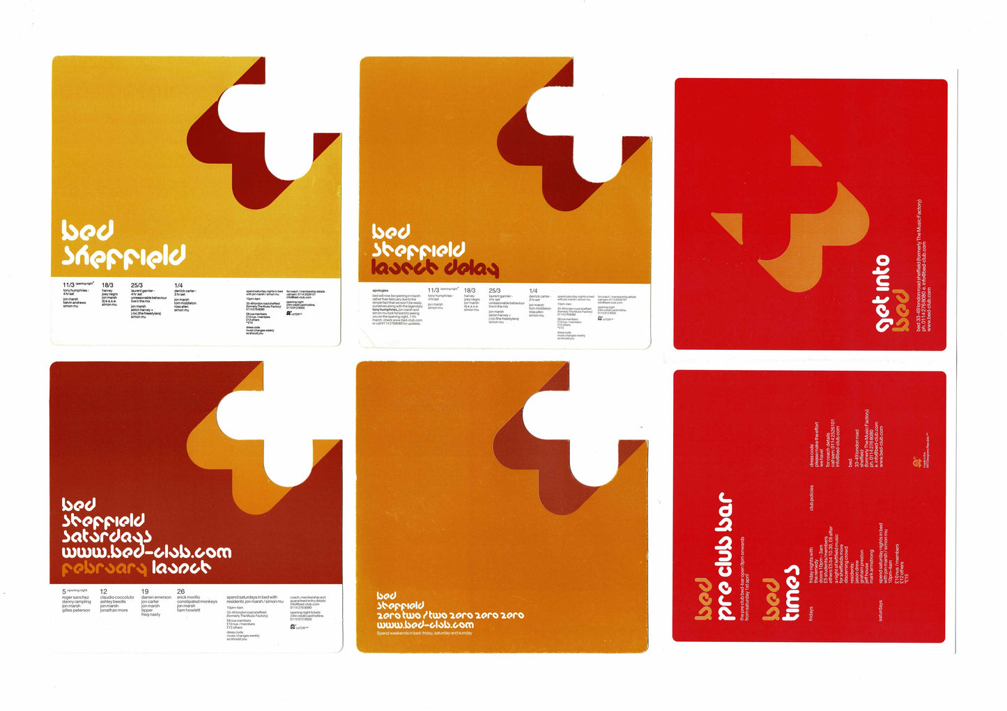 Bed - Launch - Flyers