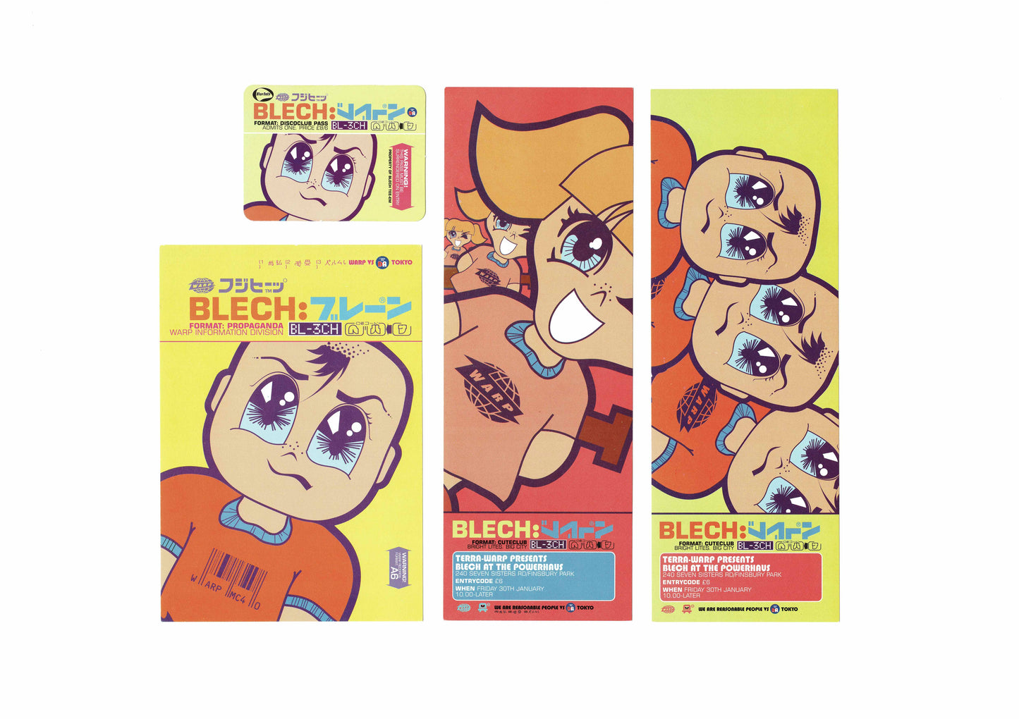 Blech - Sissy & Blech Boy - Flyers