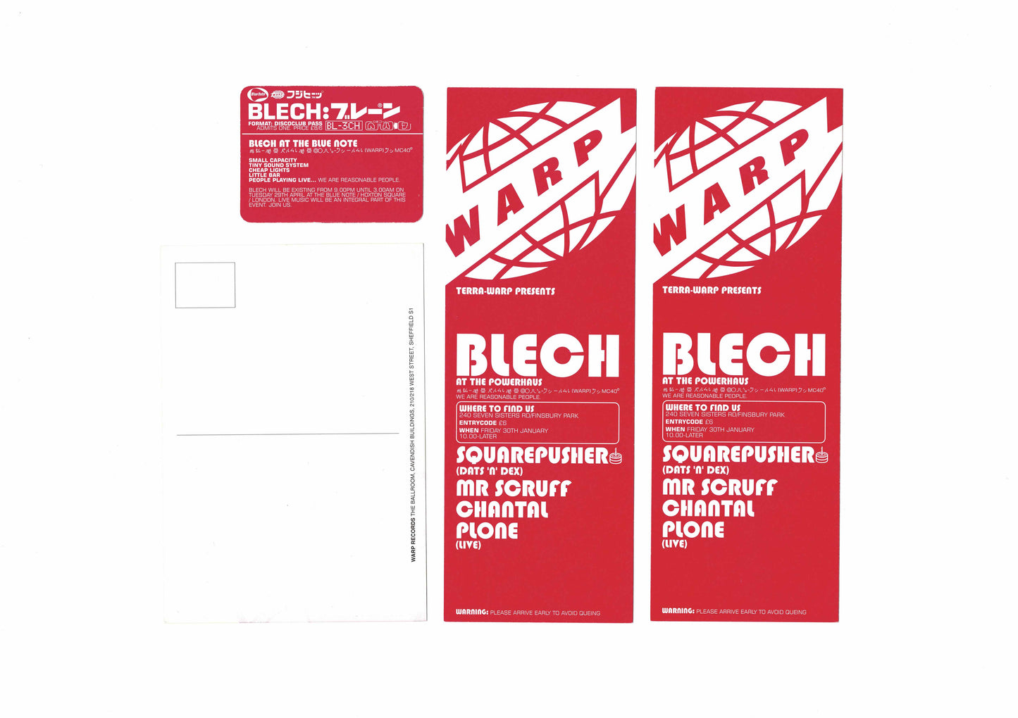 Blech - Sissy & Blech Boy - Flyers