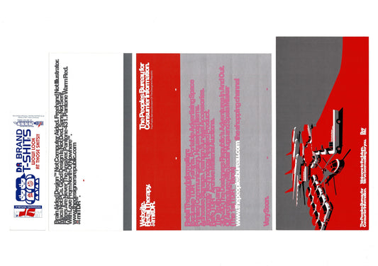 By TDR™ - The People's Bureau, BAD, T-Shits - Set of Flyers