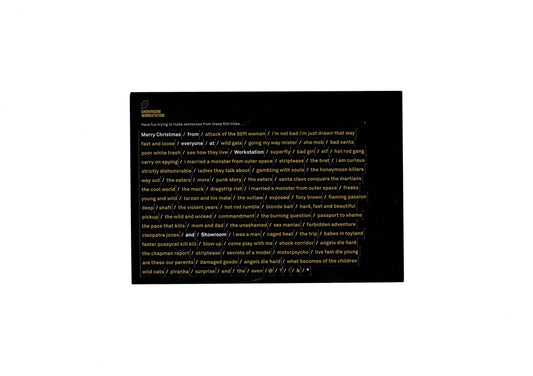 By TDR™ - Showroom Workstation - Sticker Sheet / Flyer