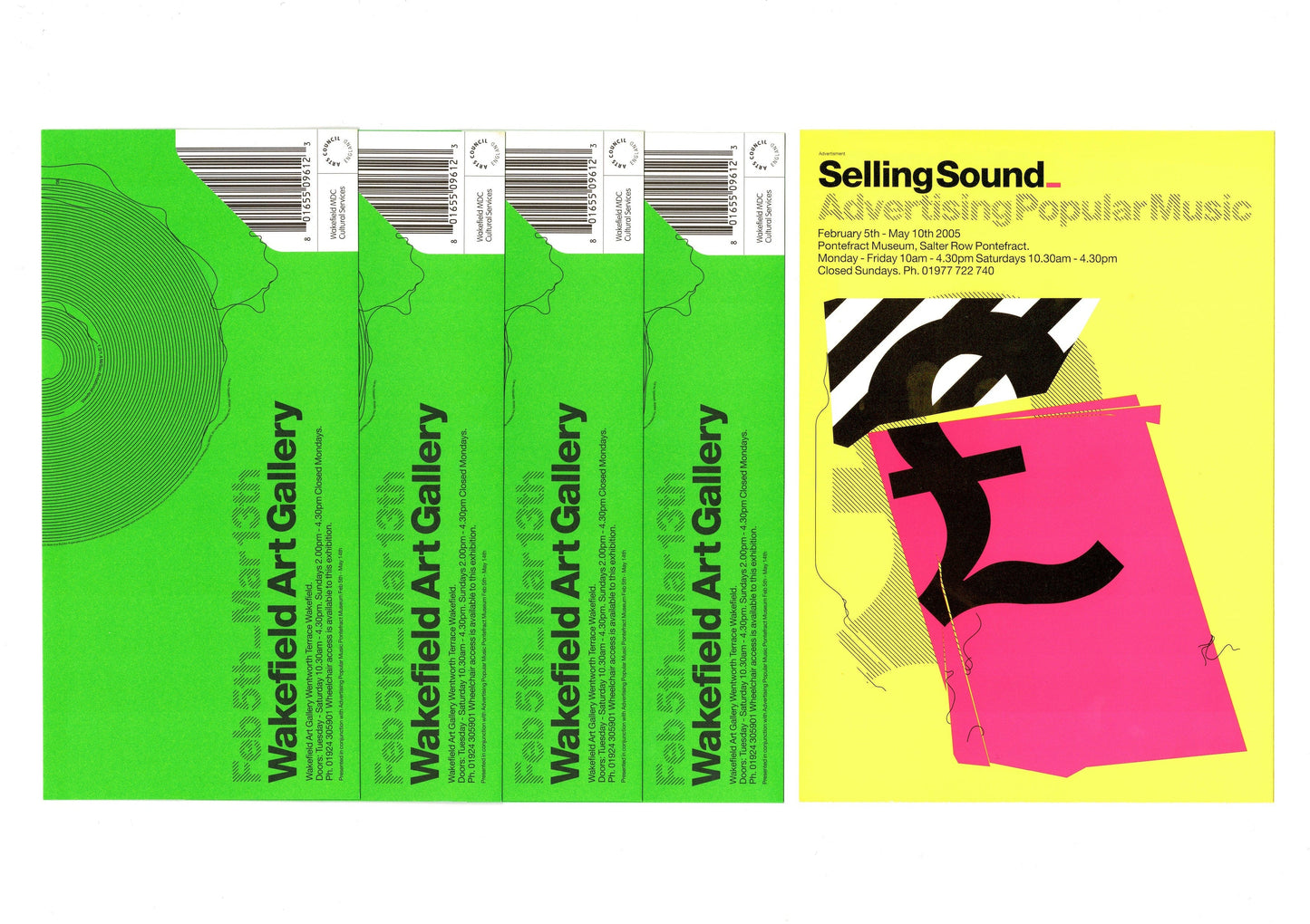 By TDR™ - Selling Sound_ - Set of Flyers